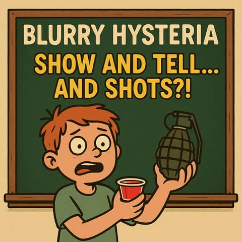 Blurry Hysteria: Show and Tell… and Shots?! | 432