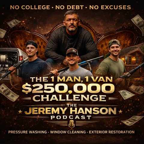 156 -  THE 1 MAN, 1 VAN, $250,000 CHALLENGE