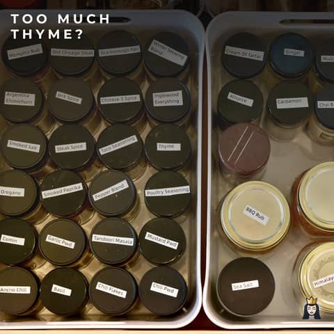 Too Much Thyme? Decluttering Your Spices Without Losing Flavor