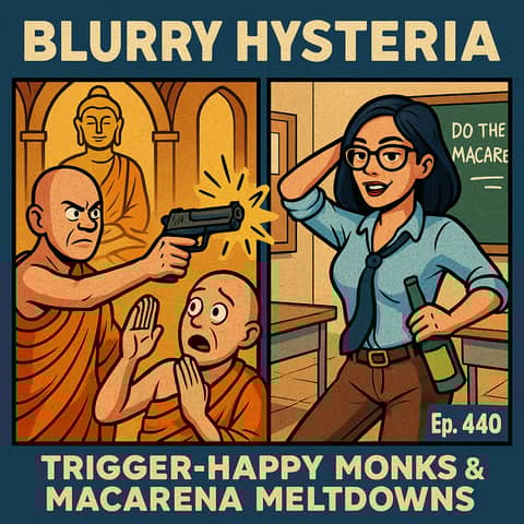 Blurry Hysteria: Trigger-Happy Monks & Macarena Meltdowns | 440