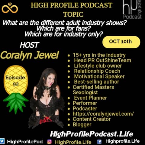 Adult Industry Shows & which are fan friendly.