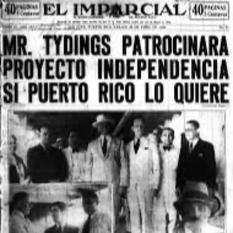 #318 El senador Millard Tydings y sus proyectos pro independencia en 1936, 1943 y 1945