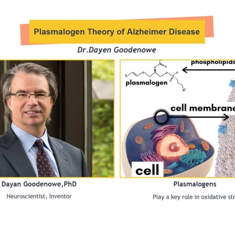 Plasmalogen Deficiency And Dementia with Dr. Dayan Goodenowe