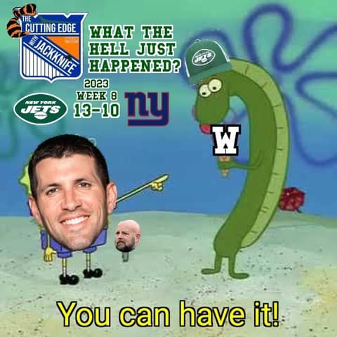 Jets Week 8 2023, What the Hell Just Happened? | The Cutting Edge W/JackKnife