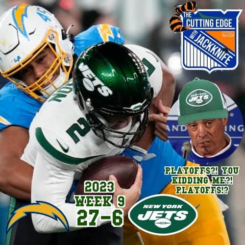 Jets Week 9 2023, Playoffs? You Kidding Me?! Playoffs!? | The Cutting Edge W/JackKnife