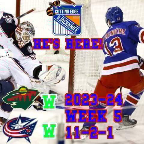 Rangers 2023-24 Week 5, He's Here! | The Cutting Edge W/JackKnife