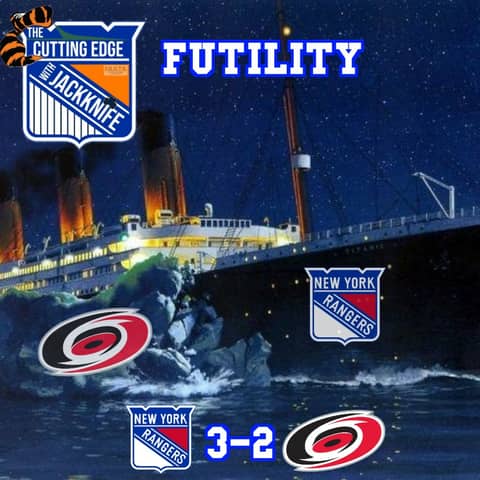 Rangers 23-24 Playoffs, Futility | The Cutting Edge W/ JackKnife