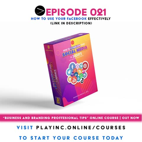 (A.G.E) - How to Use Your Facebook Effectively - 021 | Course Coming Soon