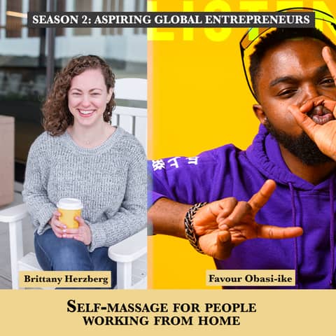 (A.G.E) Self-massage for People Working from Home with Brittany Herzberg 💆🏼‍♀️ - 121