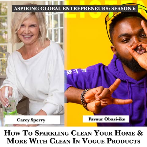 How To Sparkling Clean Your Home & More With Clean In Vogue Products with Carey Sperry 🧽 - 221