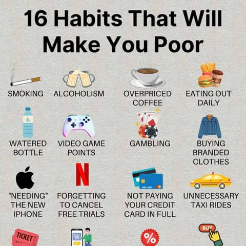 Episode 423: Habits that can make you Poor