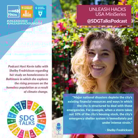 SDG #11 - Overcoming Homelessness with Shelby Fredrickson