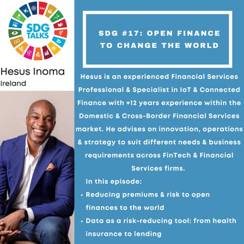 SDG #17 - Open Finance to change the world with Hesus Inoma