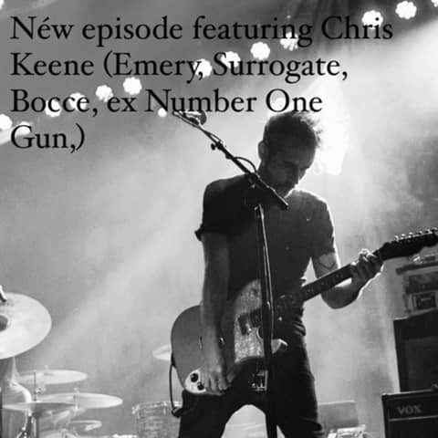 Chris Keene (Emery, Surrogate, Bocce, ex Number One Gun / Touring Saves the Day - Tooth and Nail Records / Floodgate Records)