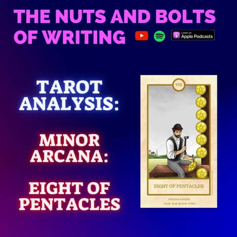 EP 174.5: Tarot Analysis: Eight of Pentacles | Minor Arcana | Crafting and Mastery