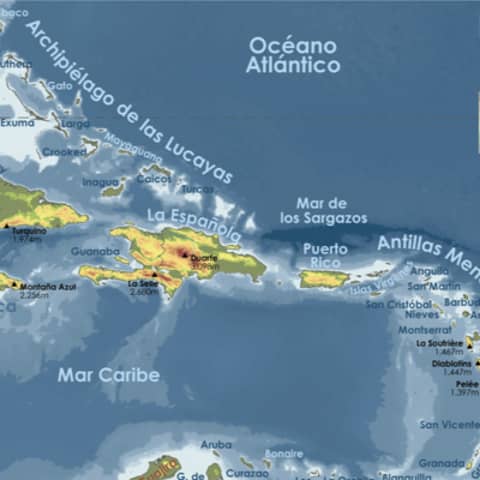 #772 Relación de las islas grandes caribeñas con sus islas pequeñas