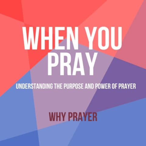 When You Pray: Why Prayer?
