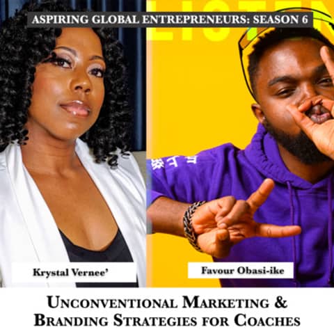Unconventional Marketing & Branding Strategies for Coaches with Krystal Vernee' 📈 - 222