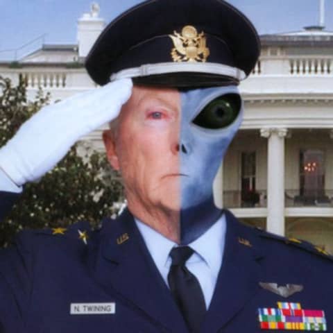 Government Official Meets E.T.