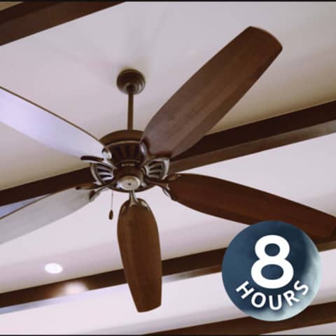 Ceiling Fan Noise for Sleeping or Studying | 8 Hours