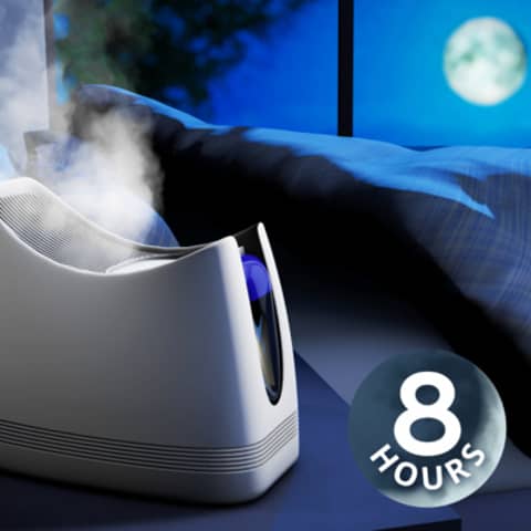 Deep Sleep with Humidifier Fan Noise 8 Hours