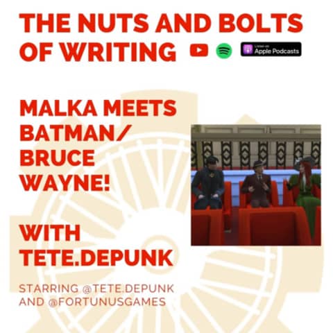 EP 145: Sims 4 Roleplay: Malka Meets Batman/Bruce Wayne!