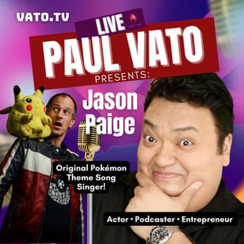 Jason Paige. Original Pokémon Theme Song Singer & Vocal Acrobat Discusses His Upcoming Concert & Base Set Unlimited Box Break & Wows Us w/ A LIVE Improvised Paul Vato & Fireside Chat Theme Song!