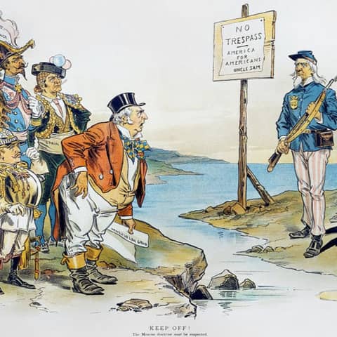 #1100 La Doctrina Monroe y los Corolarios Roosevelt y Donroe