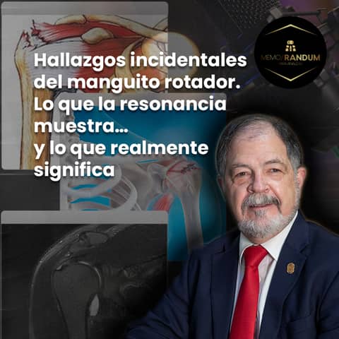 Hallazgos incidentales del manguito rotador Lo que la resonancia muestra… y lo que realmente significa.