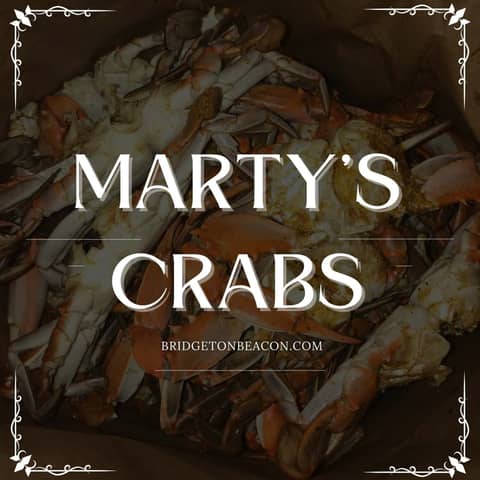 Marty's Crabs is in Season