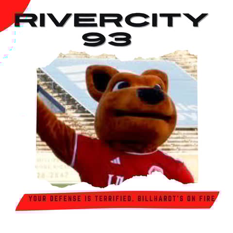 Your defense is terrified, Billhardt's on fire