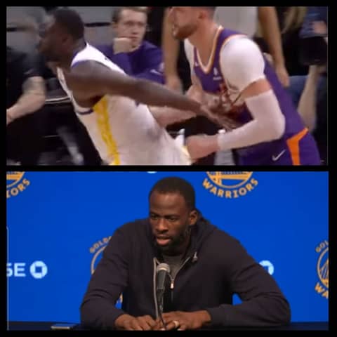 2023-24 Season, Draymond Strikes Again LITERALLY