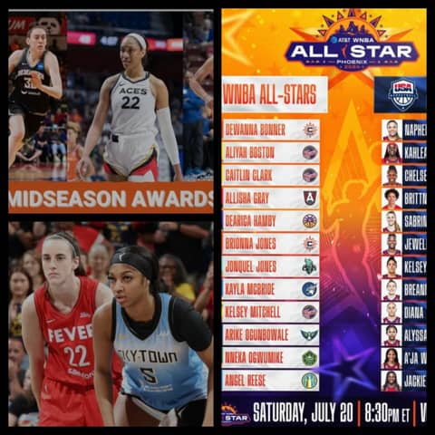 2024 WNBA Midseason Awards / All Star Selections