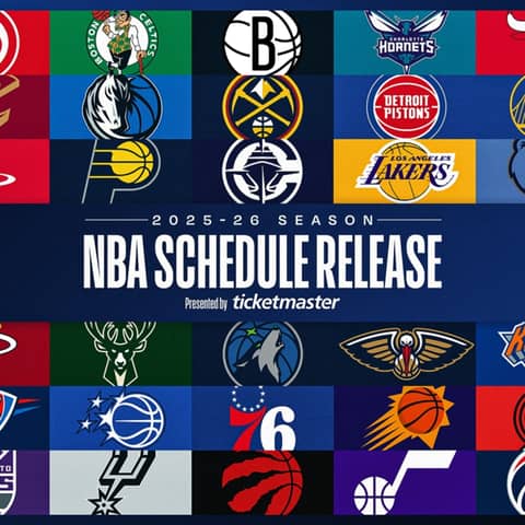 2025-26 NBA Schedule: Opening Week, Christmas, MLK Day and More