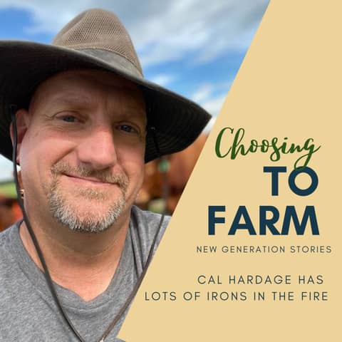Cal Hardage Has Lots of Irons in the Fire