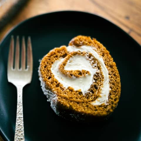 Baking a Gluten-Free Pumpkin Roll Cake for the First Time (It Almost Failed!)