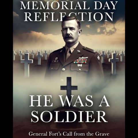 Memorial Day Reflection: “He Was a Soldier” – General Fort’s Call from the Grave