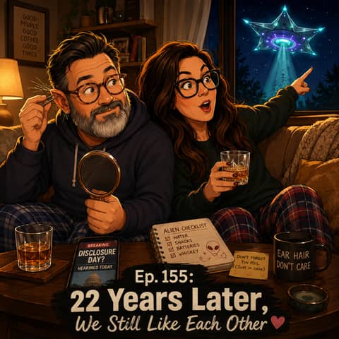 Ep. 155: 22 Years Later, We Still Like Each Other | Funny Hosts on Midlife Marriage