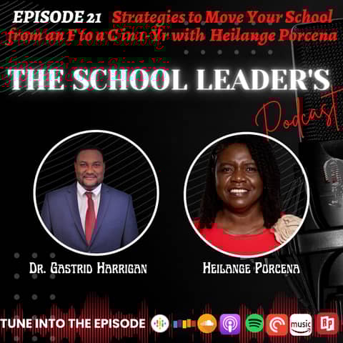 21. Strategies to Move Your School from an F to a C in One Year with Heilange Porcena 21. Strategies to Move Your School from an F to a C in One Year with Heilange Porcena