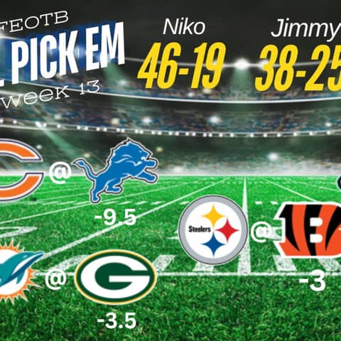 NFL Experts Pick Biggest #Week13 Games @FeOTBpod Episode 208-Clips