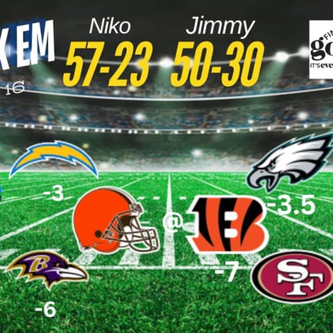 Week 16 Picks and Preview-Clipped Ep 211