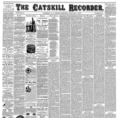 Small Town Papers, Big Digital Archive: NYS Historic Newsapers