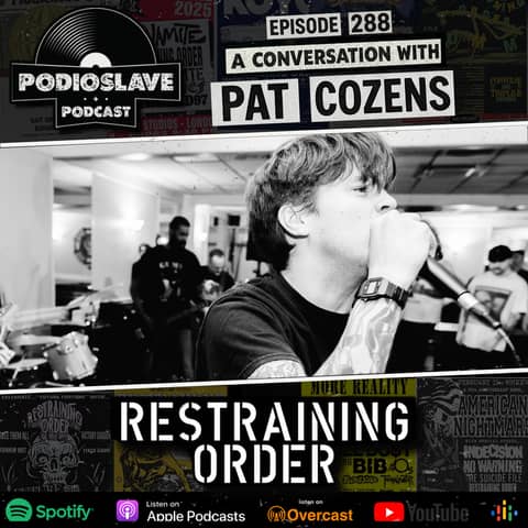 Ep 288: A Conversation with Pat Cozens of Restraining Order