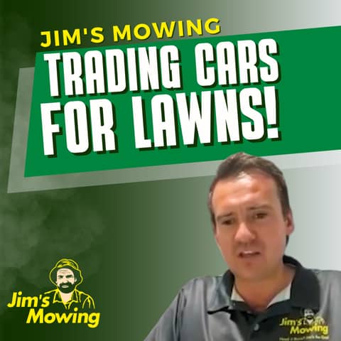 Starting a Jim's Mowing franchise with no clients and an Ozito battery edger! Interview with Dave Baker