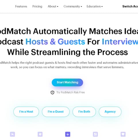 Podmatch is the Ultimate Platform for Podcast Hosts & Guests
