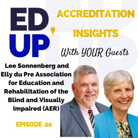 20. Insights into Education and Rehabilitation for the Blind and Visually Impaired with Lee Sonnenberg and Elly du Pre