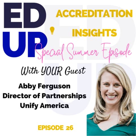 26. Building Unity in Higher Education: Insights from Unify America with Abby Ferguson