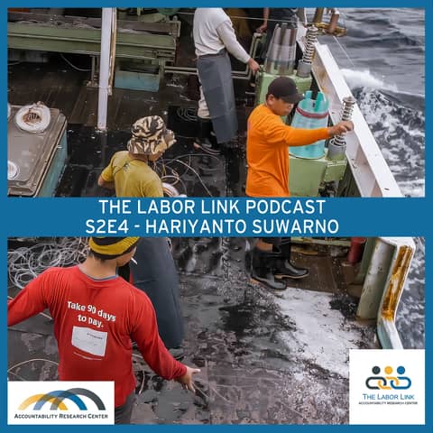 S2E4 - Hariyanto Suwarno (Indonesian Migrant Workers' Union) and Charli Fritzner (Greenpeace USA)