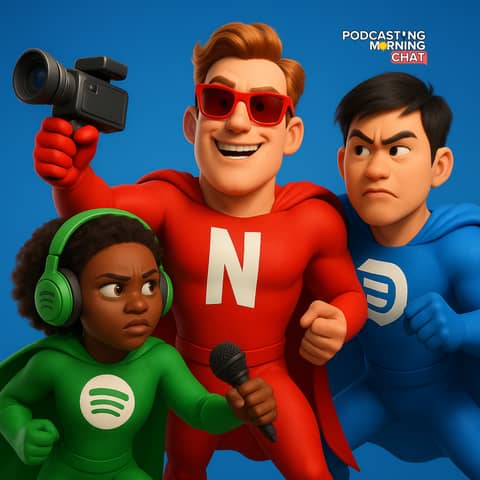 294 - Netflix Eyes Podcasts, Descript Enhances AI & Spotify Boasts $100M Payouts