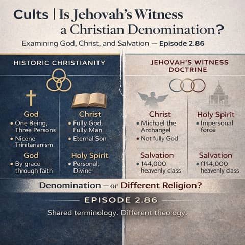 Cults | Is Jehovah’s Witness a Christian Denomination? Examining God, Christ, and Salvation